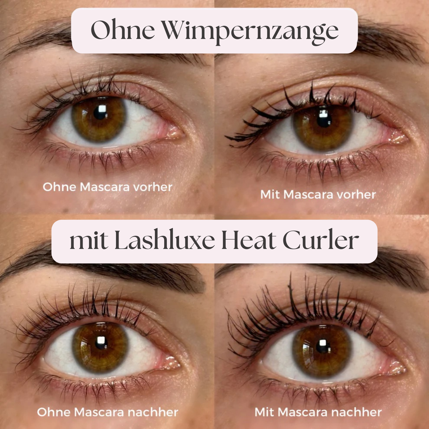 LashLuxe Heat Curler - Beheizbare Wimpernzange