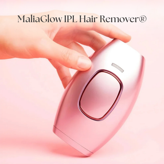 MaliaGlow IPL Hair Remover | Dauerhafte Haarentfernung für Zuhause