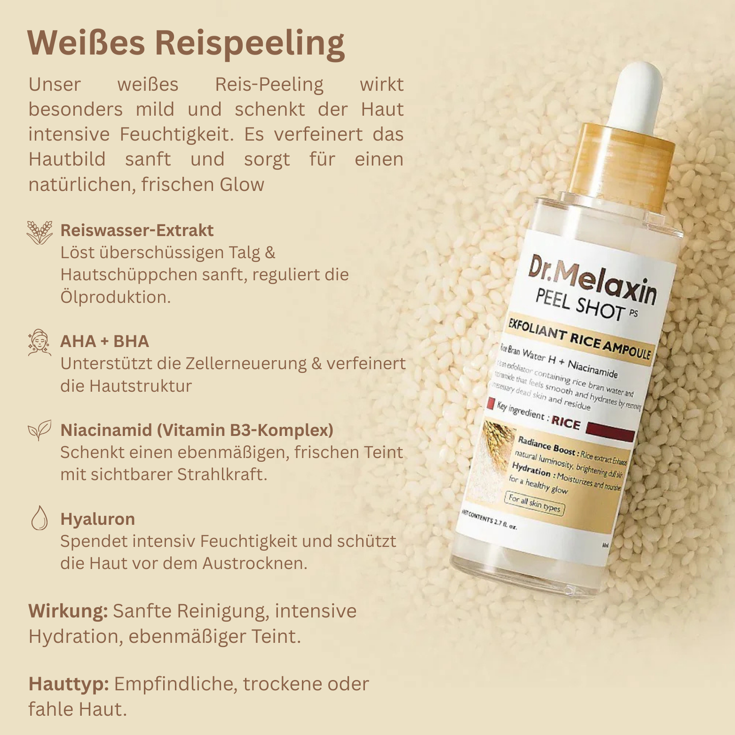 MaliaGlow™ | Das virale Beauty-Geheimnis aus Reisextrakt