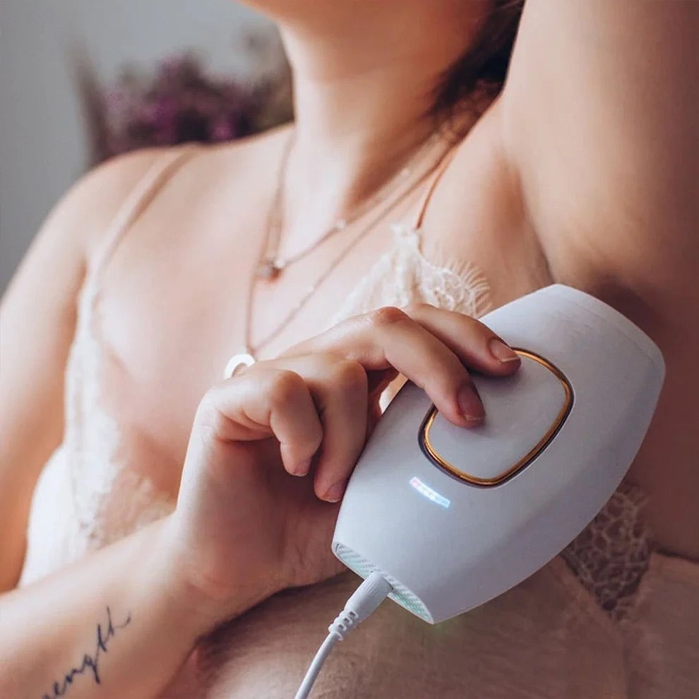 MaliaGlow IPL Hair Remover | Dauerhafte Haarentfernung für Zuhause