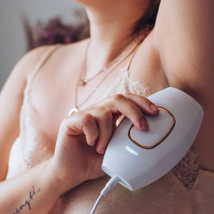 MaliaGlow IPL Hair Remover | Dauerhafte Haarentfernung für Zuhause