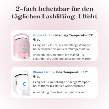 LashLuxe Heat Curler - Beheizbare Wimpernzange